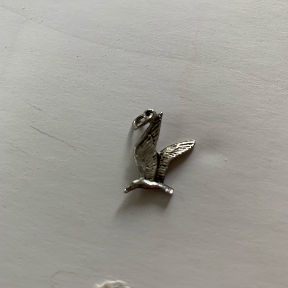 Vintage Sterling Silver bird, pendant. - Picture 4 of 5